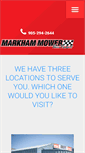 Mobile Screenshot of markhammower.com